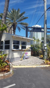 Boat rental office at Crazy Gregg's